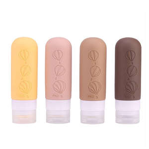 Unalilia LVS-01 Plastic Travel <b>Bottles</b> for Toiletries <b>Shampoo</b> <b>Conditioner</b> Lotion Leak Proof <b>Refillable</b> Squeeze Child-Resistant - Product Image 4