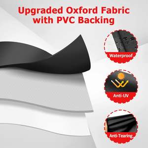 Housse de barbecue <span class=keywords><strong>anti</strong></span>-UV, <span class=keywords><strong>anti</strong></span>-pluie et <span class=keywords><strong>anti</strong></span>-neige 210D, best-seller, légère, résistante aux déchirures, pour la plupart des barbecues - Product Image 3