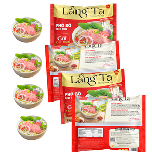 Fideos instantáneos de arroz Pho de ternera, paquete de 105G, salsa de ternera real, deliciosa comida conveniente, certificado ISO HACCP, OEM, fabricante de Vietnam - Product Image 5