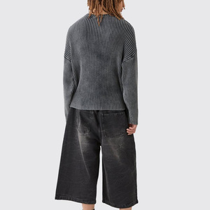 Chandails en laine tricotés personnalisés OEM fabricant de pulls vente en gros tricots chauds pour la mode fournisseur de vêtements d'hiver - Product Image 3