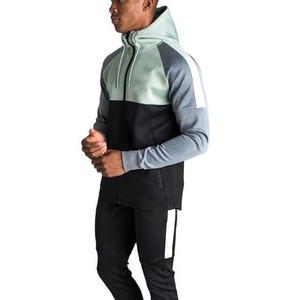 Conjunto Deportivo de Dos Piezas para Hombre, Ropa Deportiva de Gimnasio, Traje de Entrenamiento de Felpa Técnica, Chándal para Correr - Product Image 1
