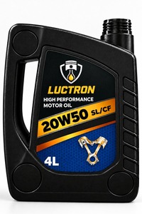 Huile moteur Luctron 20W50 SAE API SN Lubrifiant automobile Huile de base Iso VG 150 4L 2010 Istanbul - Product Image 1