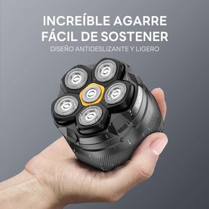 Afeitadora Eléctrica Inalámbrica Mejorada, Impermeable IPX7, Afeitadora Rotatoria para Hombres Calvos, Afeitado en Seco/Húmedo con USB C, Aplicación RV - Product Image 3
