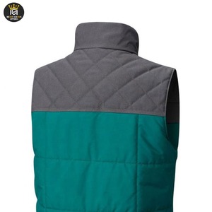 Chaleco acolchado en blanco sin mangas personalizado para hombre, conjunto de chaleco acolchado de talla grande, chalecos para hombre, chaqueta de invierno - Product Image 6