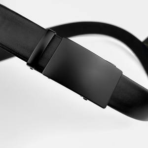 Wholesale 100% High Quality Custom Leather <b>Belt</b> for <b>Men</b> Cow Hide Material Formal Style with Alloy <b>Buckle</b> Cheap Price OEM Service - Product Image 3