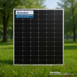 แผงโซลาร์เซลล์แบบโมโนคริสตัลไลน์ฮาล์ฟเซลล์ PERC รุ่น Aesolar AE575 CMD-144 550W-600W - Product Image 3