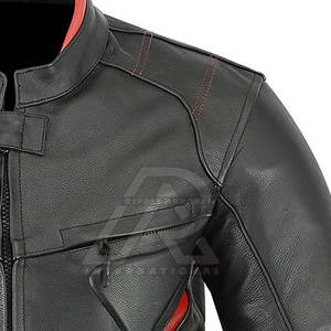 Meilleure vente Veste de moto en cuir respirant de qualité supérieure à manches longues de grande taille toutes saisons vêtements de course automobile en usine - Product Image 6