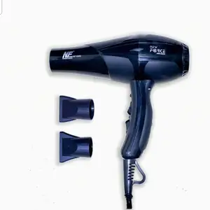 Saç kurutma makinesi 2400W profesyonel fön makinesi 3 ısıtma/2 hız/soğuk ayarları Salon saç işlemci ve kuru
