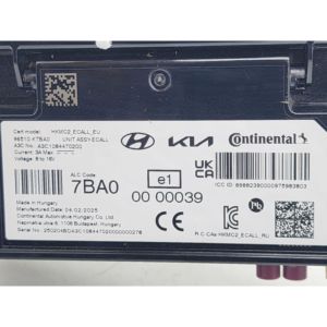 MÓDULO DE Llamada de Emergencia HYUNDAI Serie i10 (AC3, AI3) 96510K7BA0 G3LD Gasolina 998 (19>) - Product Image 3