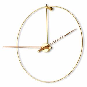 Well Selling Iron <b>Clock</b> Wall <b>Art</b> Hotel Home Office Bedroom Handmade Decorative Geometric Floral Design Luxury Metal Wall - Product Image 1