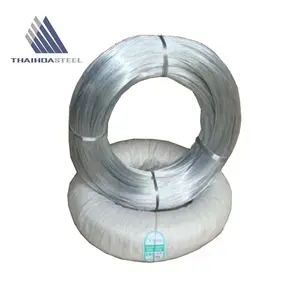 Alambre sumergido de acero galvanizado en caliente del estándar internacional en bobinas producidas en la fábrica de Vietnam con alta calidad