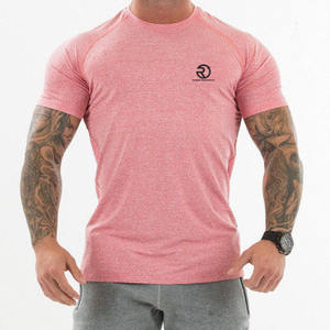 เสื้อยืดโพลีเอสเตอร์สำหรับผู้ชายเสื้อออกกำลังกายฟิตเนสออกกำลังกายยิมแห้งเร็วระบายอากาศได้ดี - Product Image 2