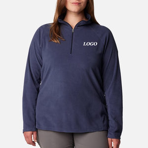 Sudadera de Mujer con Cuello Alto y Cierre de Cremallera, Diseño de Cuello Alto, Tejido de Felpa, con Impresión de Logotipo Personalizado para Pedidos al por Mayor - Product Image 1