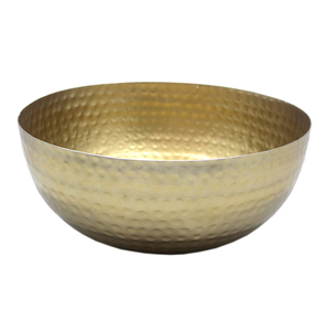 Cuisine et table au design unique Bol en métal en fer de forme ronde Bol de service de couleur noire et bols décoratifs faits à la main - Product Image 2