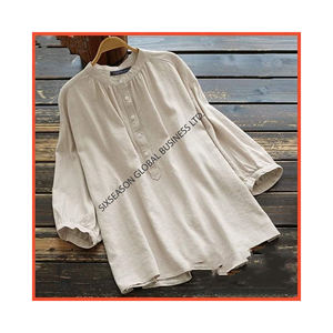 Custom Logo <b>Vest</b> Winter Ladies High Quality Export Oriented Wholesale Casual <b>Long</b> <b>Sleeved</b> Dresses 100% Cotton O-Neck Bangladesh - Product Image 3