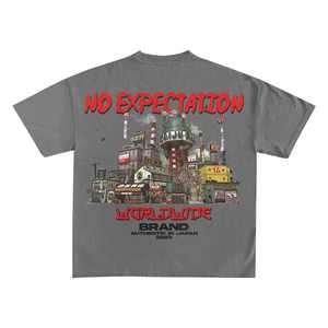 Premium 100% coton microfibre hommes T-Shirt à la mode été surdimensionné haut ample avec techniques de bouffée lumière douce Streetwear - Product Image 4