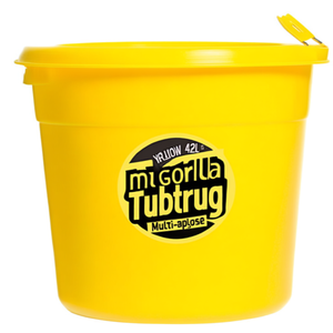 Cubo Multiusos Amarillo de 42L Gorilla Tubtrug - Product Image 3