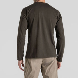 Suéter Personalizado con Cuello Redondo, Corte Estándar, Estilo Masculino, Prenda Básica Lisa - Product Image 2