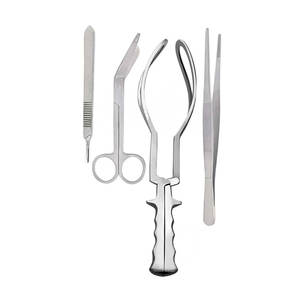 Ensemble de césarienne professionnel - Ensemble d'instruments chirurgicaux réutilisables de haute qualité, source d'alimentation manuelle, utilisation en chirurgie générale - Product Image 3