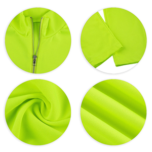 Chándal cortavientos ligero de 2 piezas para mujer, pantalones de chándal con capucha y cremallera completa con cuello levantado y patrón sólido - Product Image 2