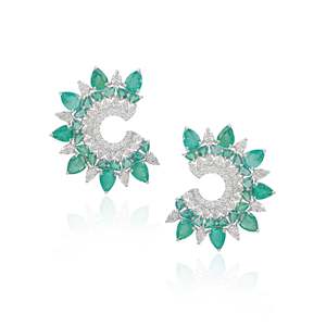 Pendientes de Diamantes Sunburst - Product Image 2