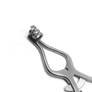 Pinzas retractoras quirúrgicas de acero inoxidable autoclavables, abrazadera de tejido médico profesional, juego de instrumentos de larga duración - Product Image 6