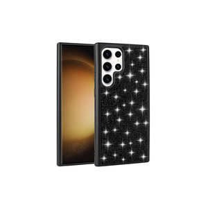 Funda de Lujo Blanca con Diseño de Diamantes Brillantes para Samsung Galaxy S23 Ultra, Funda Protectora de Silicona con Pedrería Premium en Caja - Product Image 3