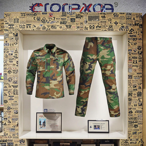 Combinaison de chasse tactique camouflage d'hiver en toile coupe-vent sur mesure 2026 pour hommes avec logo frontal - Product Image 5