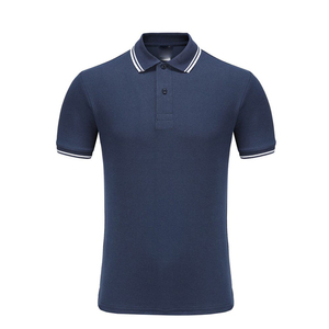 T-shirts polo vintage pour hommes, en coton polyester à manches courtes, couleurs unies, impression personnalisée, bagues de broderie, logo OEM, couleur unie - Product Image 2
