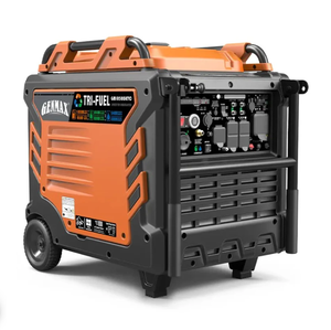 เครื่องกำเนิดไฟฟ้าอินเวอร์เตอร์แท้รุ่น GM10500iETC ใช้ได้สามเชื้อเพลิง 8500W/10500W 50 แอมป์ สตาร์ทด้วยรีโมท ใหม่ มีรอยขีดข่วนและรอยบุบเล็กน้อย - Product Image 6