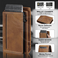 Venta caliente PU Cartera de cuero Último diseño Mejor material Cartera de cuero para la venta en línea