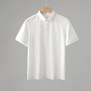 T-shirt polo de sport pour homme à manches courtes, personnalisé OEM, nouveau, été, col à revers, respirant, décontracté, fitness - Product Image 4