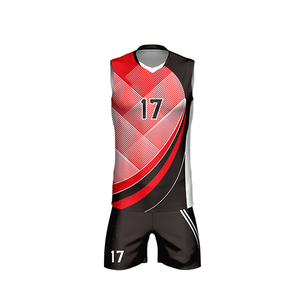 Uniforme de volley-ball personnalisé pour hommes, 100% polyester, produit à succès, dernier design, uniforme de volley-ball durable - Product Image 2