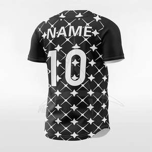 เสื้อเบสบอลระบายอากาศได้ดีผ้าโพลีเอสเตอร์100% จากปากีสถานเสื้อ2025ดีไซน์ใหม่ออกแบบโลโก้ได้ตามต้องการ - Product Image 4