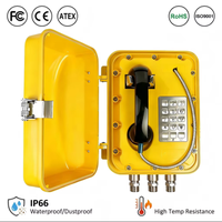 Teléfono Impermeable de Emergencia para Comunicación en Entornos Peligrosos