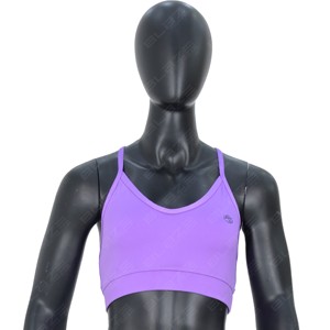 Mode femmes Gym entraînement dos croisé Sport soutien-gorge logo personnalisé sans couture Yoga dos nu haut Impact sport soutien-gorge - Product Image 3