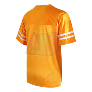 Tenues de football américain modernes avec manches courtes respirantes et tissu haute durabilité pour les activités des équipes scolaires - Product Image 3