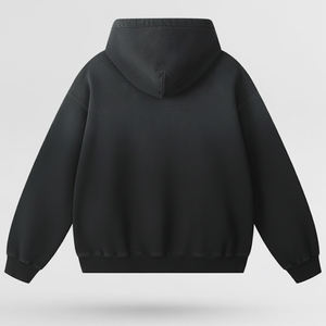 Custom Sunfade Screen Printing Hoodie Featuring Unique Washed Look Vibrant Design Ensures Comfort and Lasting Style For Unisex - Product Image 2