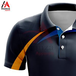Nouveauté, polo homme imprimé, manches courtes, tissu personnalisé OEM de haute qualité, couleur et taille, polos homme - Product Image 2