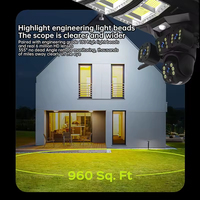 Cámaras de Seguridad Inalámbricas para Exteriores, con Energía Solar, Resistentes al Agua, Lente Dual, Visión Nocturna, para el Hogar, Almacenamiento en Tarjeta SD
