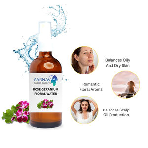 Hydrolat de Géranium Rose 100% Pur et Naturel Biologique, Distillé à la Vapeur, Certifié BPF, Vente en Gros, Eau Florale Liquide pour OEM - Product Image 4