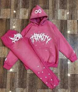 Ensembles de sweat deux pièces personnalisés de la meilleure qualité avec impression bouffante personnalisée, survêtements personnalisés de haute qualité les plus vendus - Product Image 1