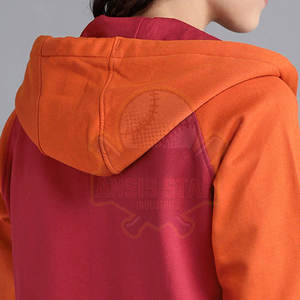 Las sudaderas con capucha de mujer casuales más vendidas Material suave con capucha para el invierno con logotipo frontal para uso al aire libre - Product Image 5