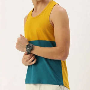 Venta al por mayor de camisetas sin mangas para hombres Nuevo diseño Active Wear Regular Fit Top sin mangas - Product Image 2