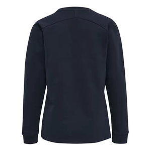 Sudadera Ligera y Transpirable de Algodón con Cuello Redondo para Mujer, Sudadera Holgada de Manga Larga, Informal y Corta - Product Image 3