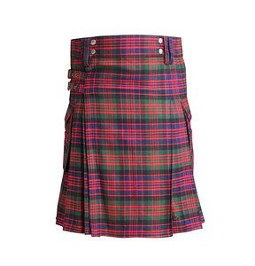 New Design Style Scottish Highland Traditional 2024 Plaid <b>Tartan</b> Kilts Available in Cheap Price - Product Image 1