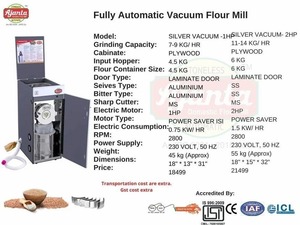 Moulin à farine domestique et vertical de haute qualité unité de machine de traitement des aliments système entièrement automatique pour un usage commercial et domestique - Product Image 2