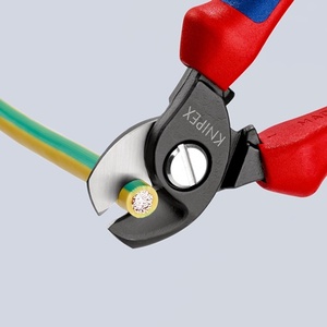 KNIPEX Cable Shears with 165 mm Length Multi-Component Handles High Quality Scissor & Shear - Product Image 4