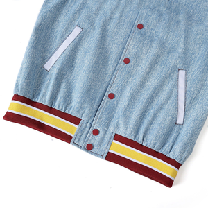 Chaqueta Bomber Reversible Impermeable y Cortavientos Tuskegee Crimson, Ropa Urbana Bordada Personalizada, Estilo Universitario, Primavera - Product Image 2