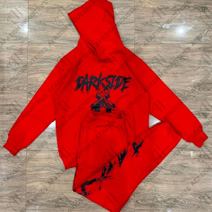 Survêtement pour homme Survêtement d'hiver à capuche chaud pour homme Survêtement de survêtement Ensemble de pantalon de jogging unisexe Combinaison d'entraînement de gymnastique - Product Image 1